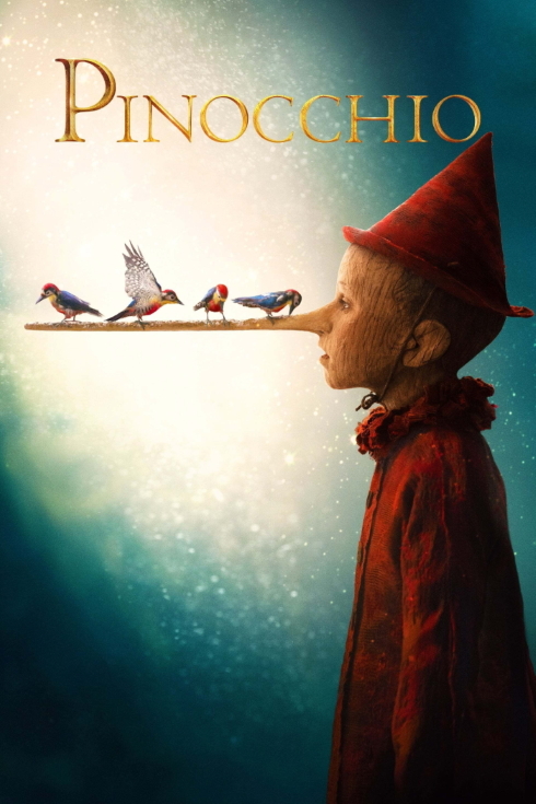 movie cover - Pinocchio