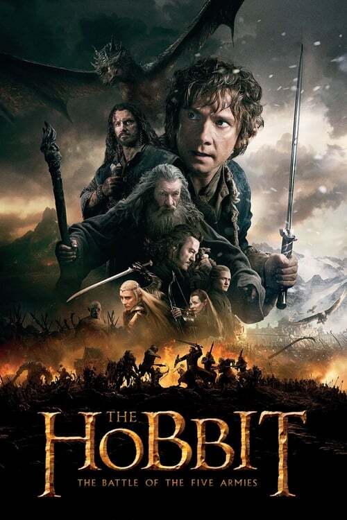 movie cover - The Hobbit: The Battle of the Five Armies