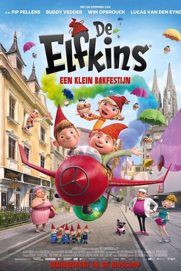 movie cover - De Elfkins - Een Klein Bakfestijn