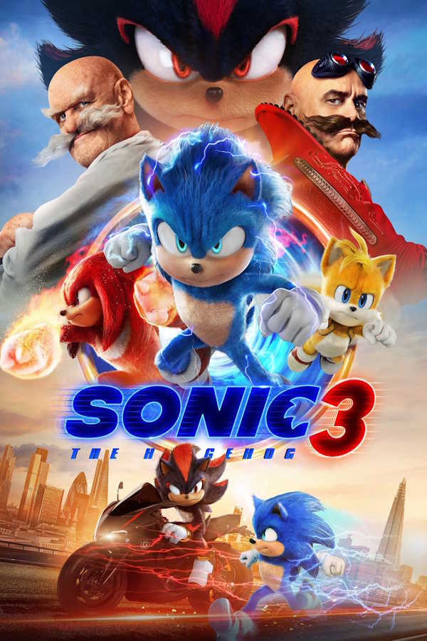 movie cover - Sonic the Hedgehog 3