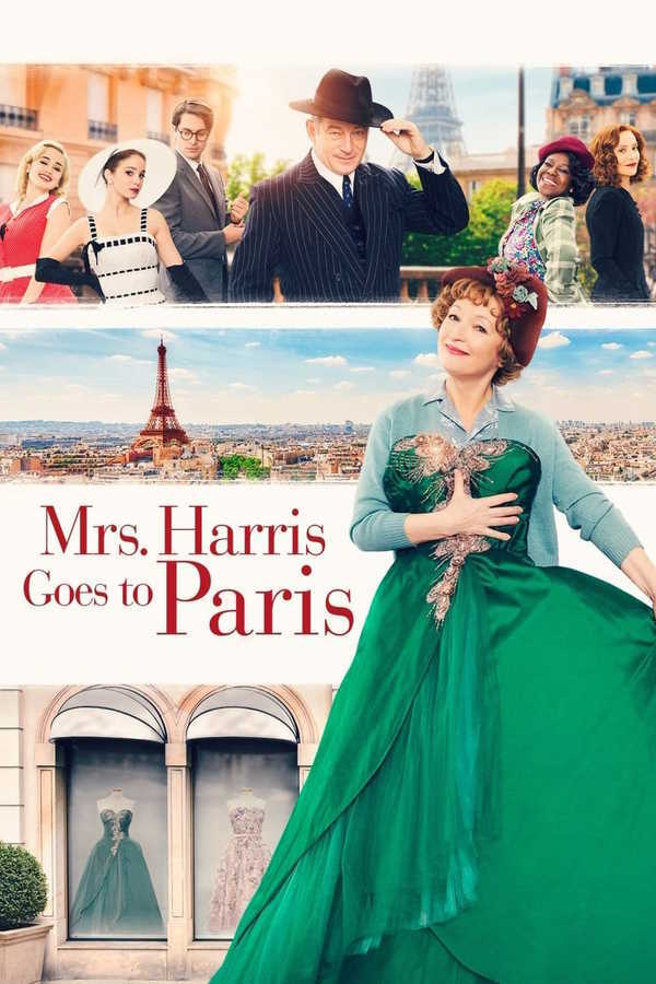 movie cover - Mrs Harris Goes to Paris