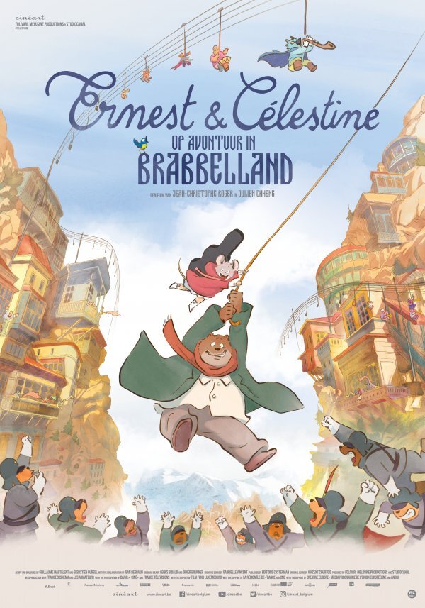 movie cover - Ernest & Celestine: Op Avontuur in Brabbelland