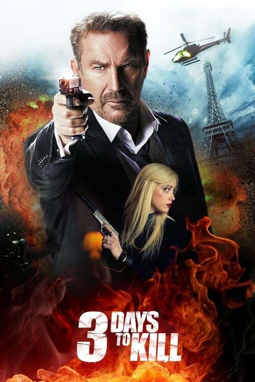movie cover - 3 Days To Kill