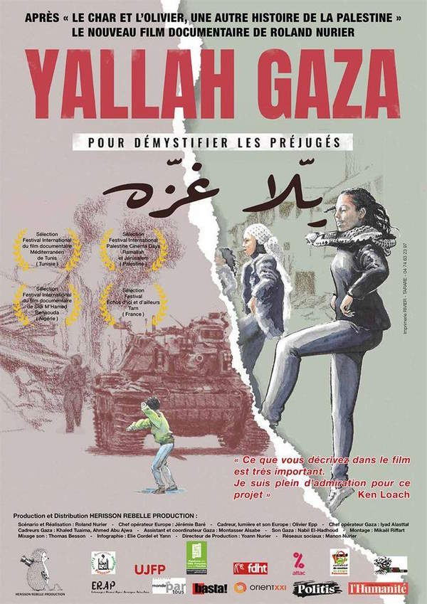 movie cover - Yallah Gaza