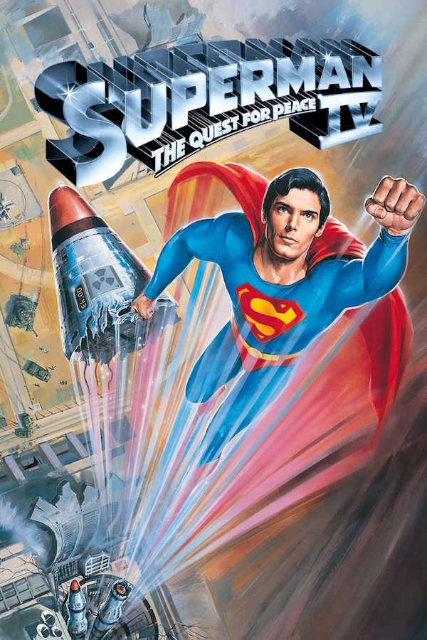 movie cover - Superman IV: The Quest for Peace 