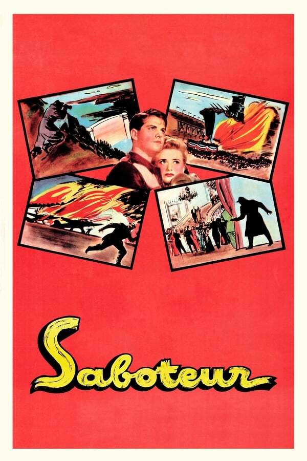 movie cover - Saboteur