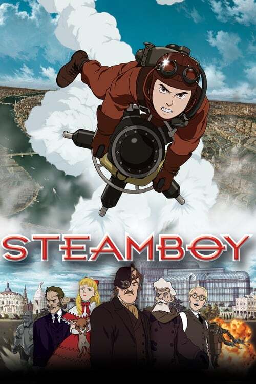 movie cover - Steamboy
