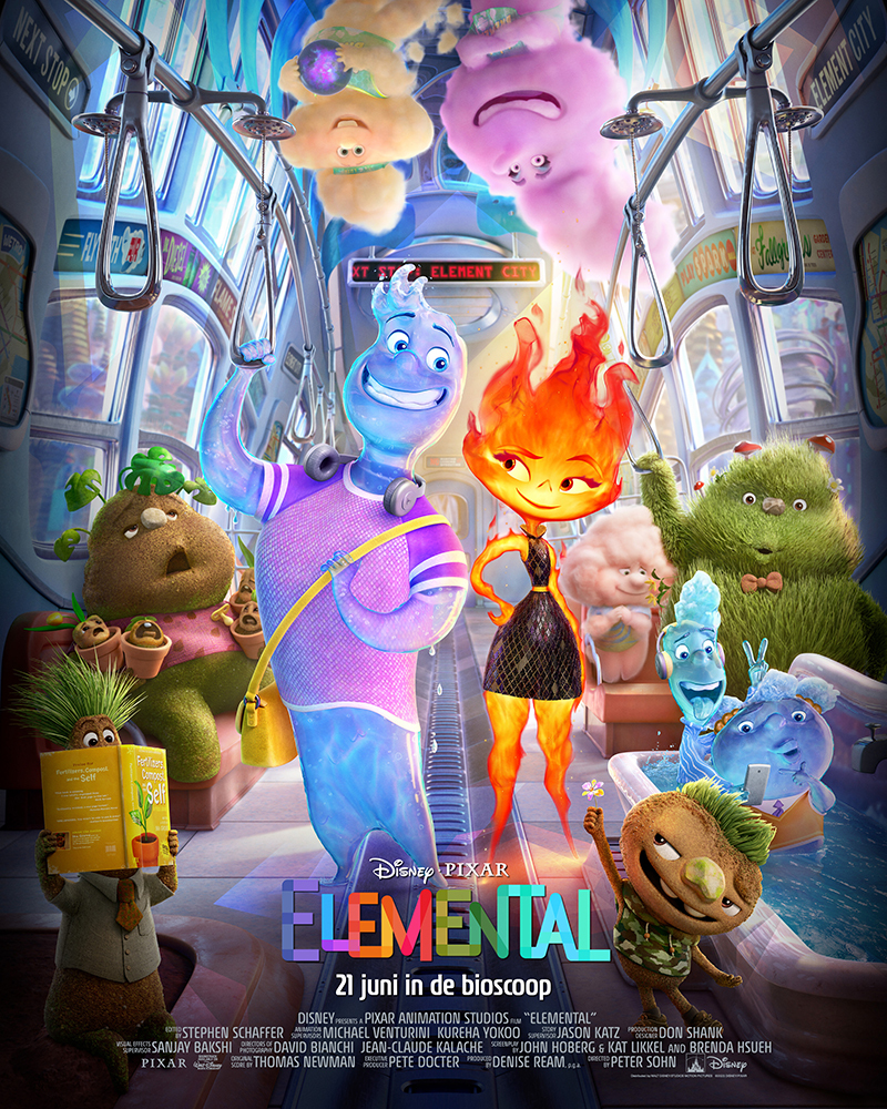 movie cover - Elemental
