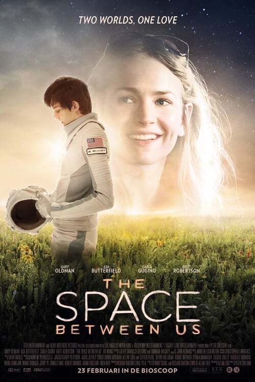 movie cover - The Space Between Us