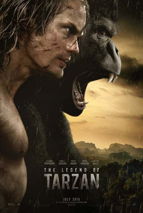movie cover - The Legend Of Tarzan