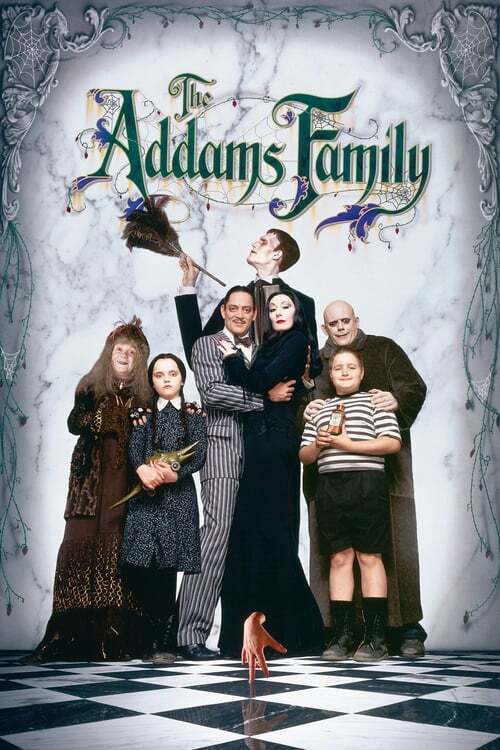 movie cover - The Addams Family