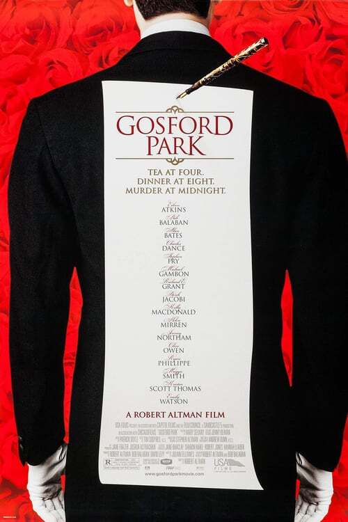 movie cover - Gosford Park