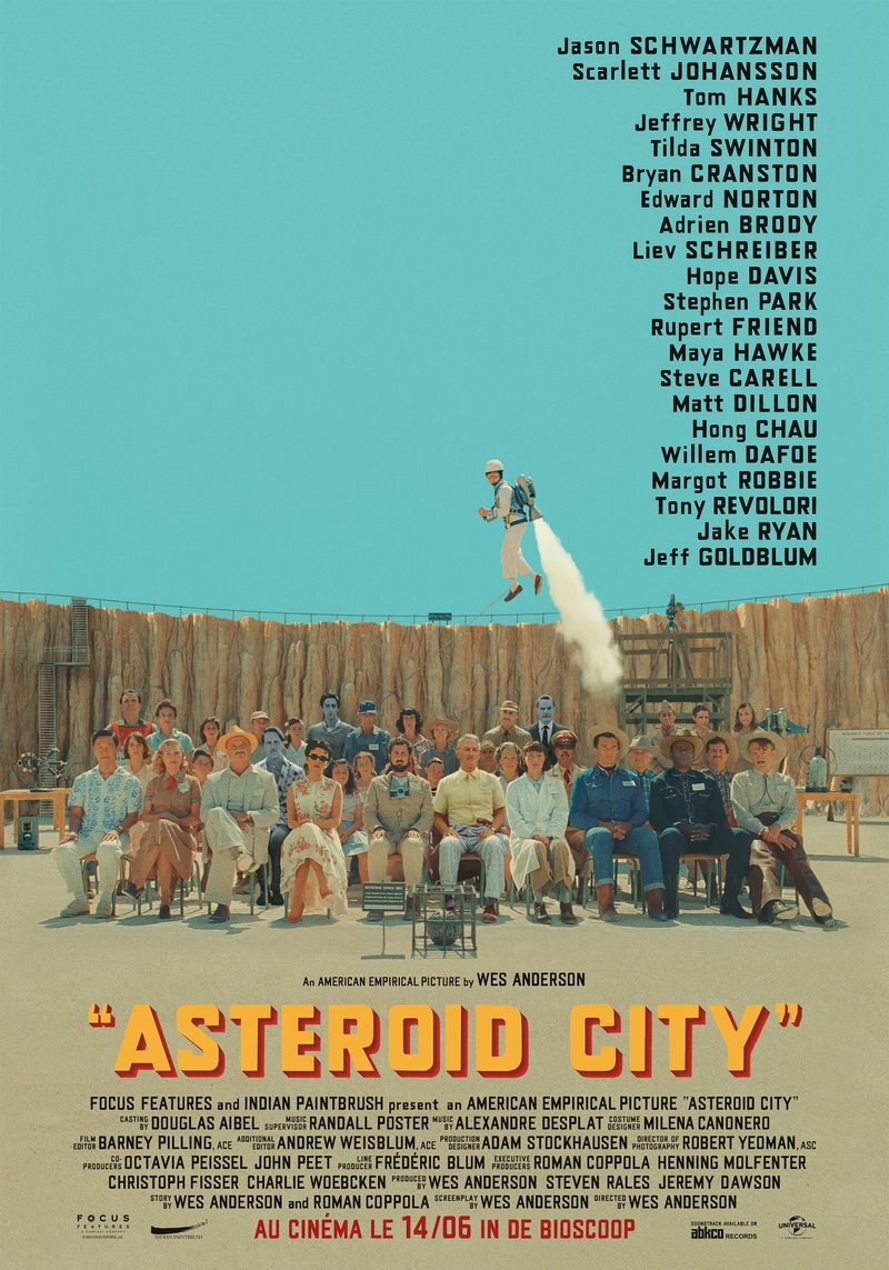 movie cover - Asteroid City