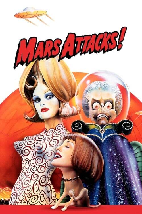 movie cover - Mars Attacks!