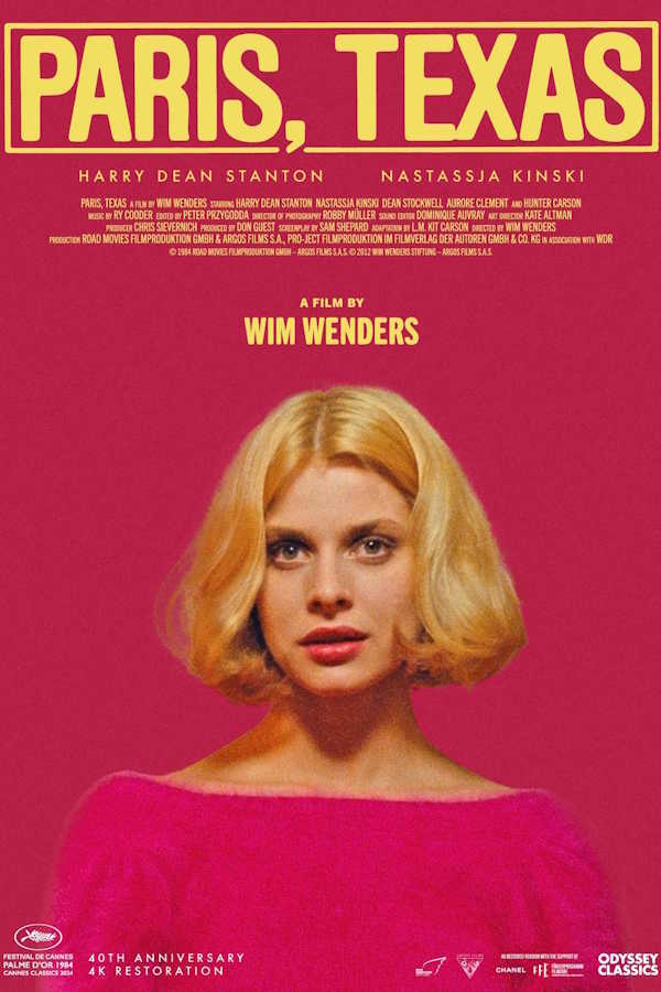 movie cover - Paris, Texas