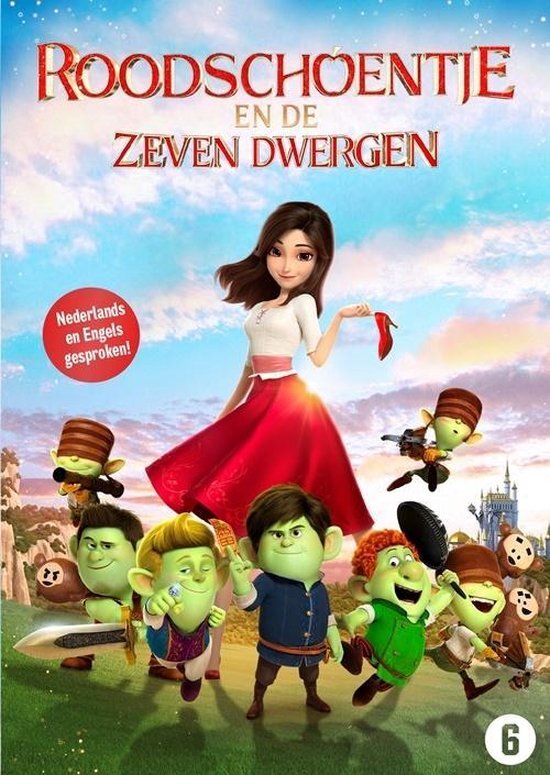 movie cover - Roodschoentje en de zeven dwergen