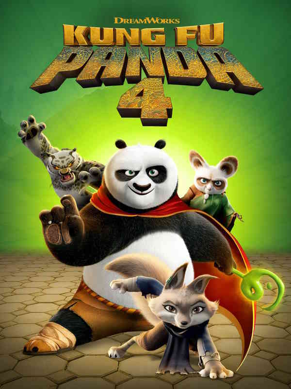 movie cover - Kung Fu Panda 4