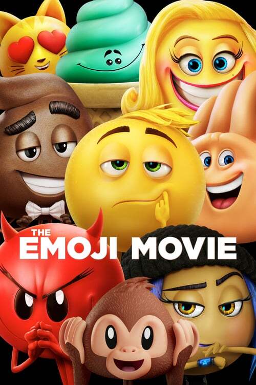 movie cover - The Emoji Movie