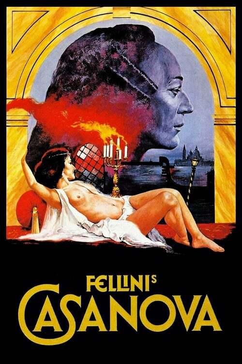 movie cover - Il Casanova Di Federico Fellini