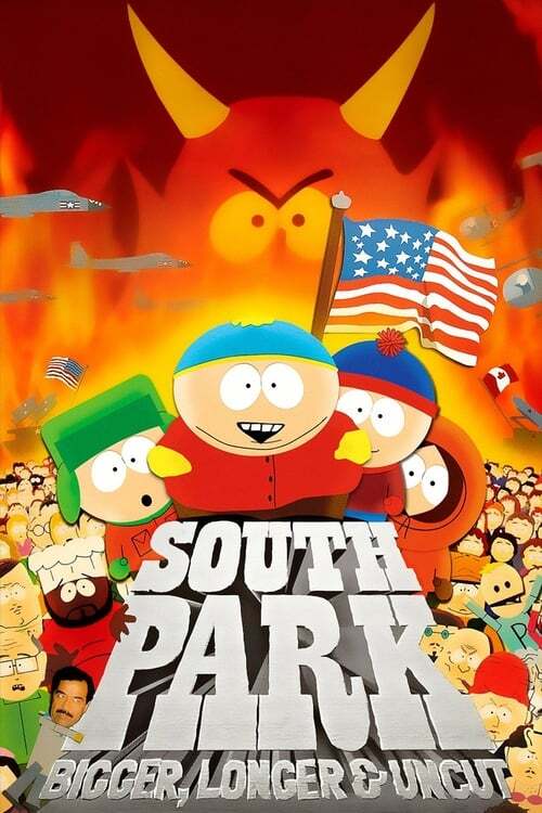 movie cover - South Park: Bigger, Longer & Uncut