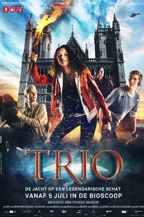 movie cover - Trio - De Jacht Op Een Legendarische Schat