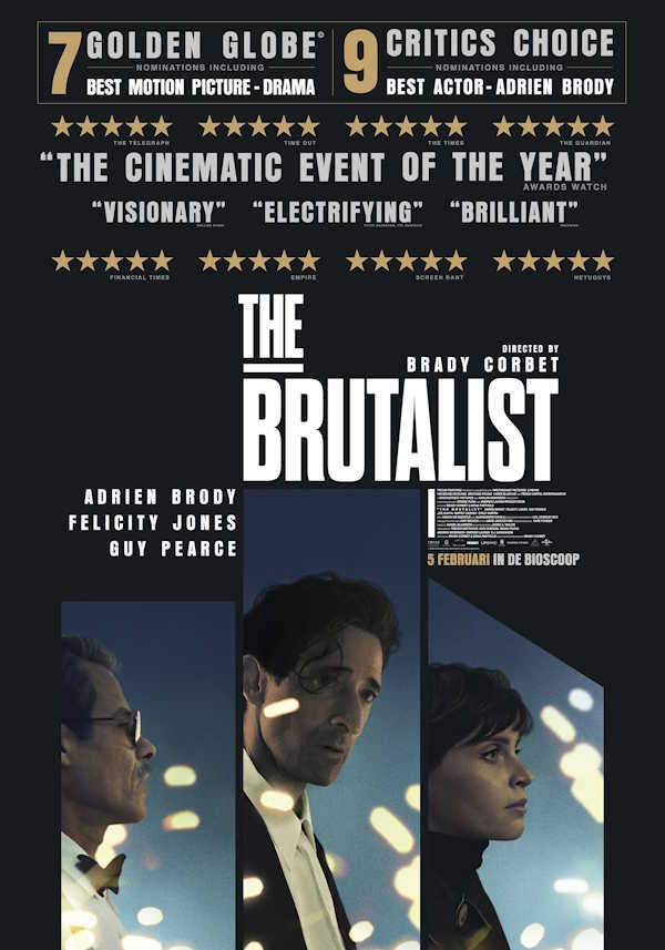 movie cover - The Brutalist