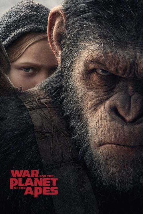 movie cover - War For The Planet Of The Apes