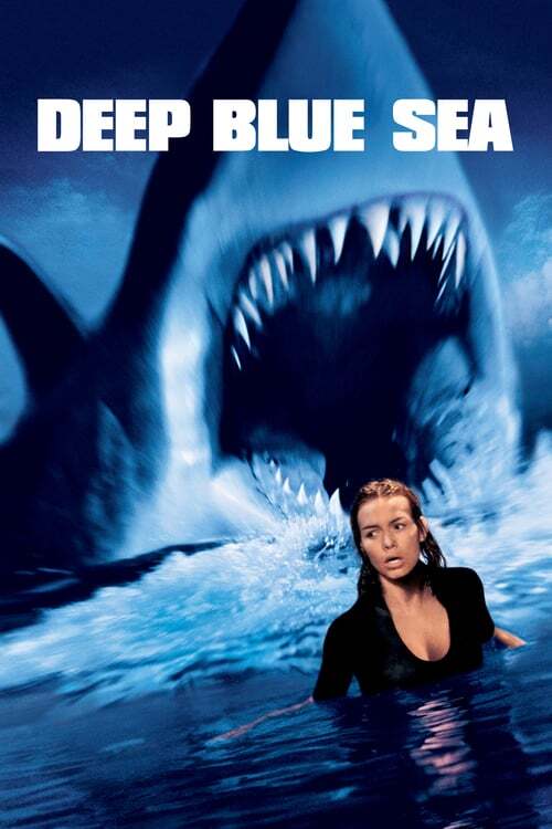 movie cover - Deep Blue Sea