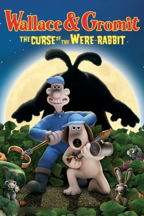 movie cover - Wallace and Gromit: The Curse Of The Were-Rabbit