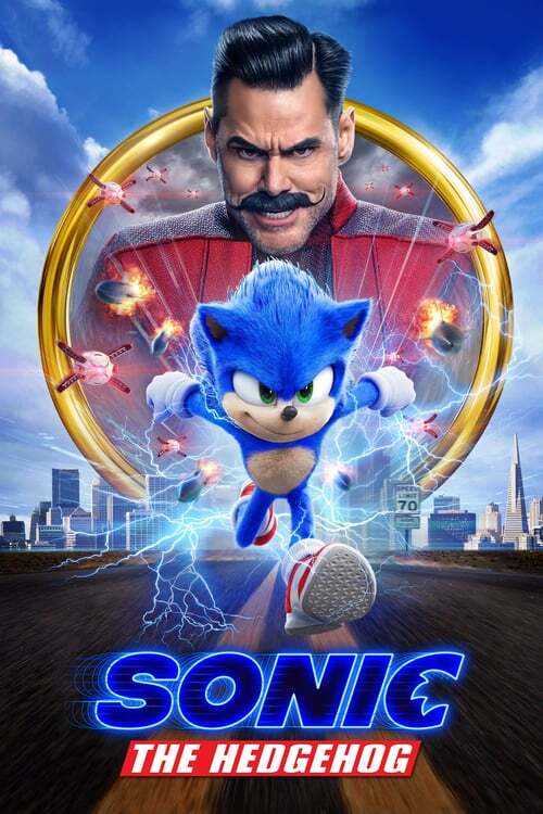 movie cover - Sonic the Hedgehog