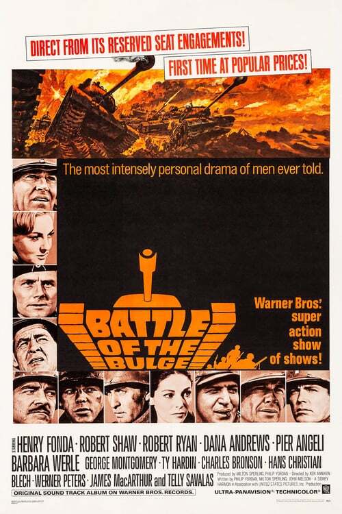 movie cover - Battle Of The Bulge