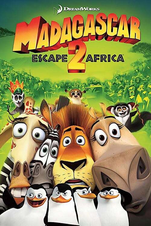 movie cover - Madagascar: Escape 2 Africa