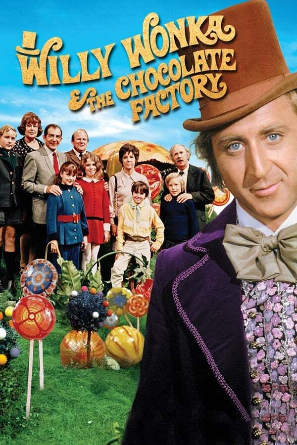 movie cover - Willy Wonka & the Chocolate Factory 