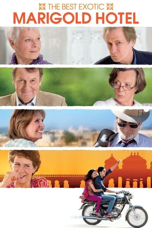movie cover - The Best Exotic Marigold Hotel