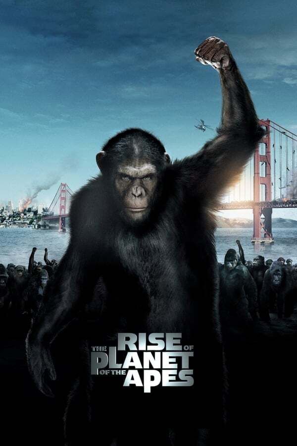 movie cover - Rise of the Planet of the Apes 