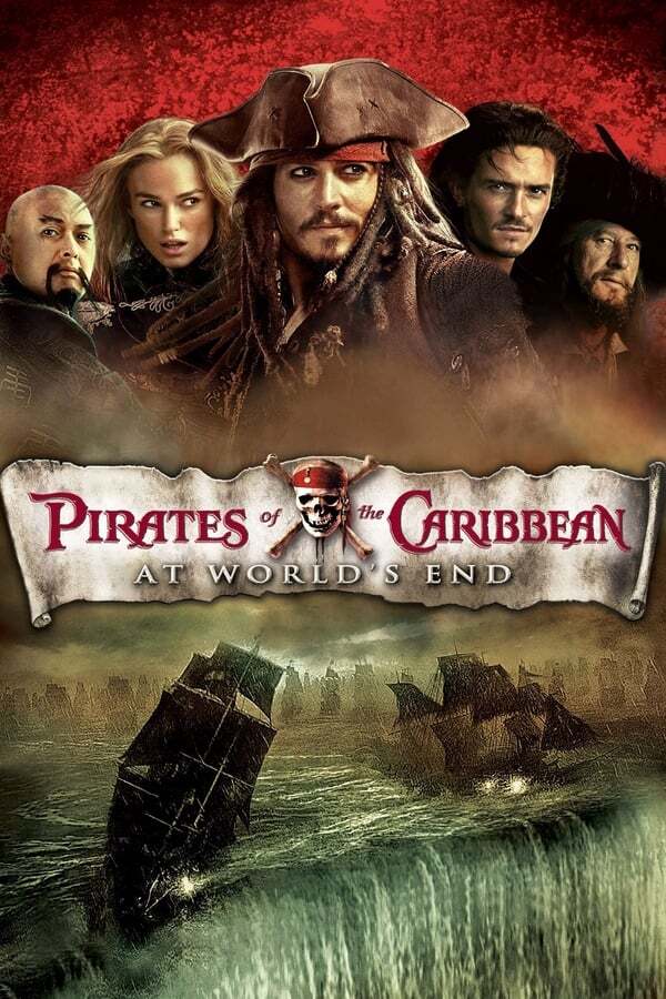 movie cover - Pirates of the Caribbean: At World