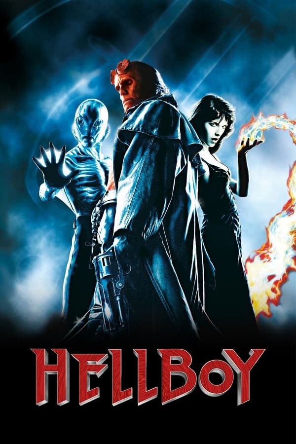 movie cover - Hellboy 