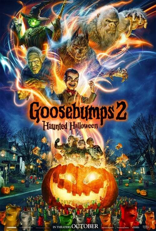 movie cover - Goosebumps 2: Haunted Halloween
