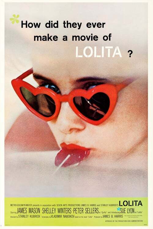 movie cover - Lolita