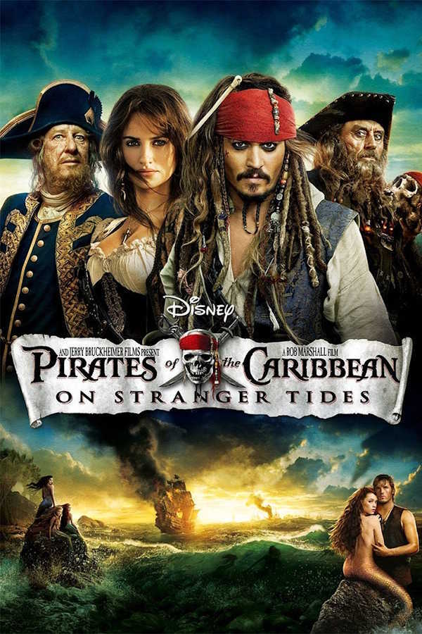 movie cover - Pirates of the Caribbean: On Stranger Tides 