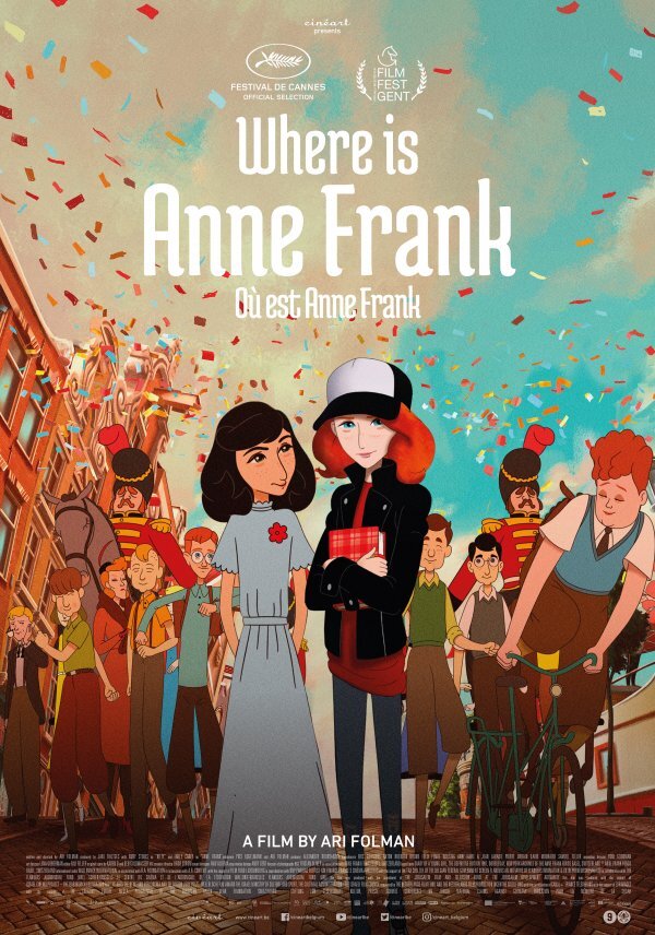 movie cover - Waar is Anne Frank