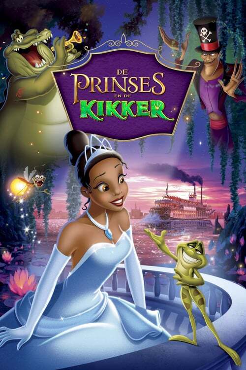 movie cover - De Prinses En De Kikker