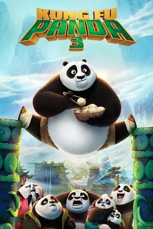 movie cover - Kung Fu Panda 3