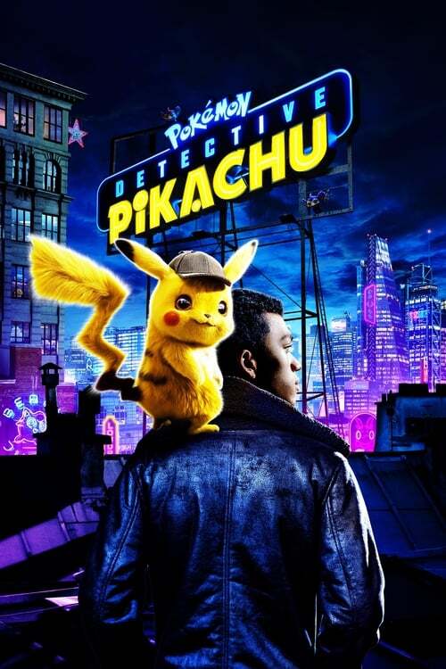 movie cover - Pokémon Detective Pikachu