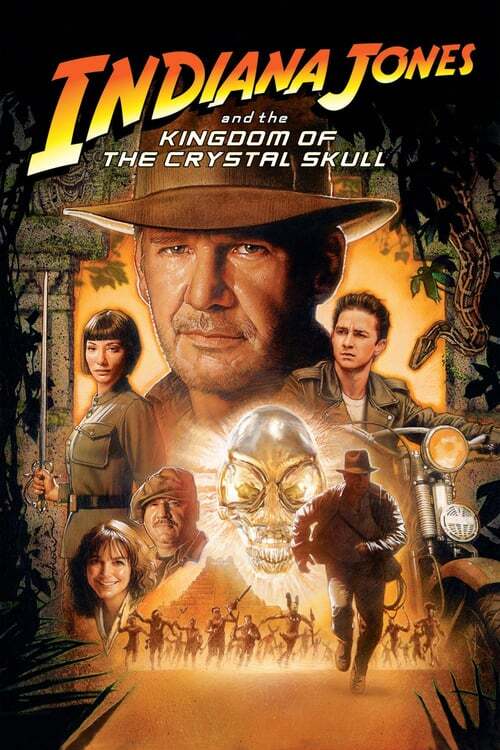 movie cover - Indiana Jones and the Kingdom of the Crystal Skull