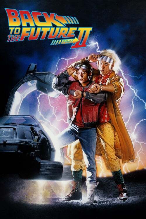 movie cover - Back to the Future Part II