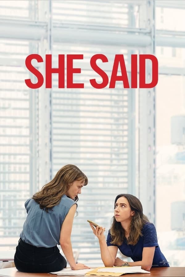 movie cover - She Said