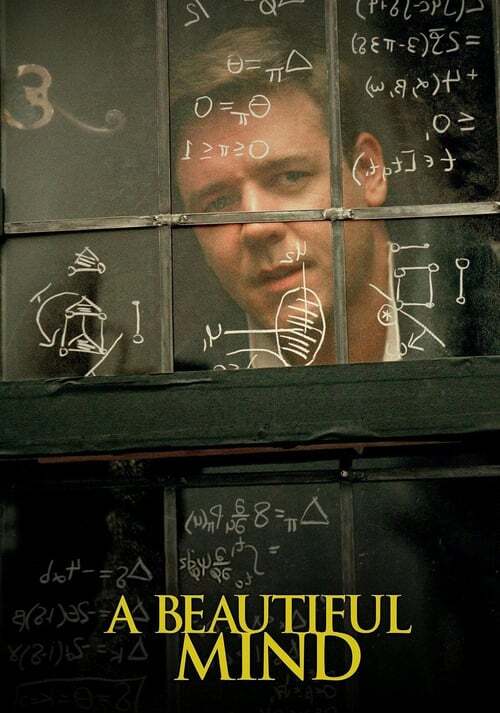 movie cover - A Beautiful Mind