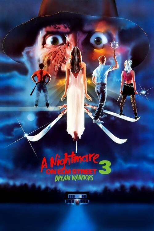 movie cover - A Nightmare On Elm Street 3: Dream Warriors