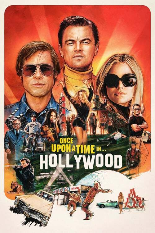 movie cover - Once Upon A Time... In Hollywood